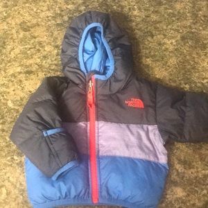 Reversible Baby North Face puffer Jacket